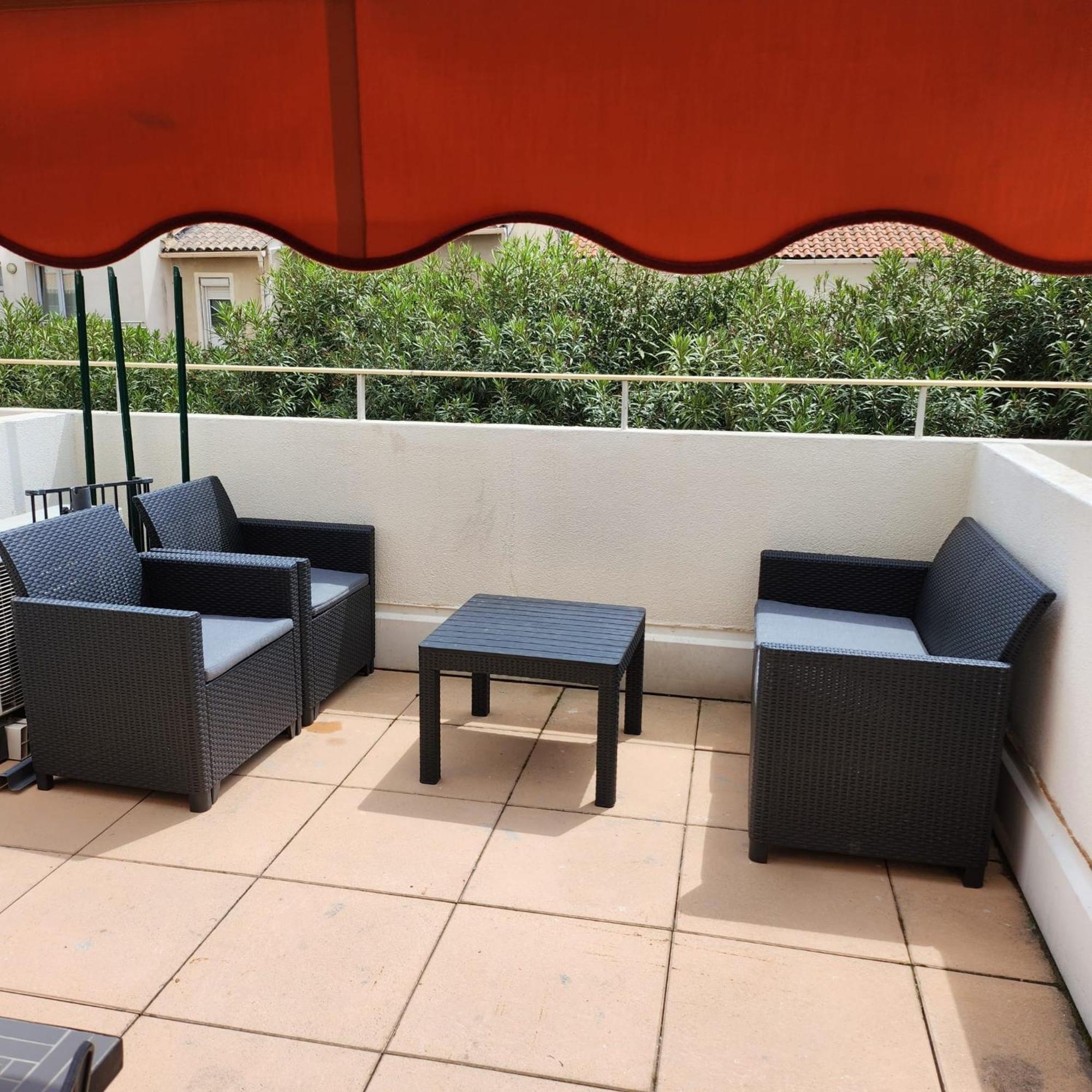 Studio Terrasse Mauguio Exterior foto