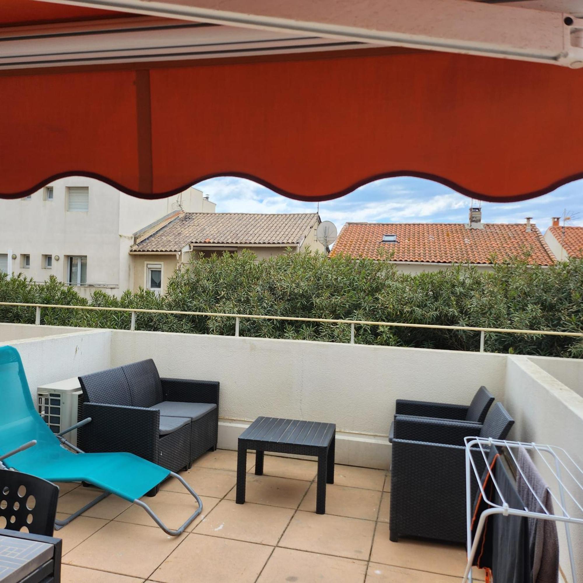 Studio Terrasse Mauguio Exterior foto